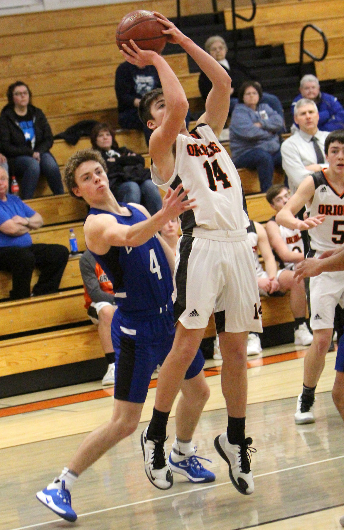 Saint Croix Central at Stanley-Boyd boys basketball 2-15-20
